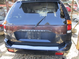 2002 MITSUBISHI MONTERO SPORT LS NAVY BLUE 3.0L AT 2WD 163757